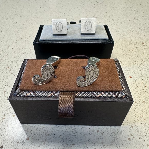 Cuff Links Two (2) Pairs - Picture 1 of 5